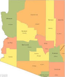 Arizona State Map