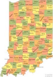 Picture of the indiana state.